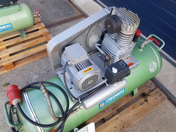 Grote foto creemers compressor 150l 10bar 400v geheel nagezien en klaar voor gebruik doe het zelf en verbouw compressors