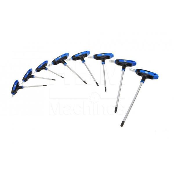 Grote foto t greep inbus torx inbusset torx torxinbus art 1569 doe het zelf en verbouw gereedschappen en machines