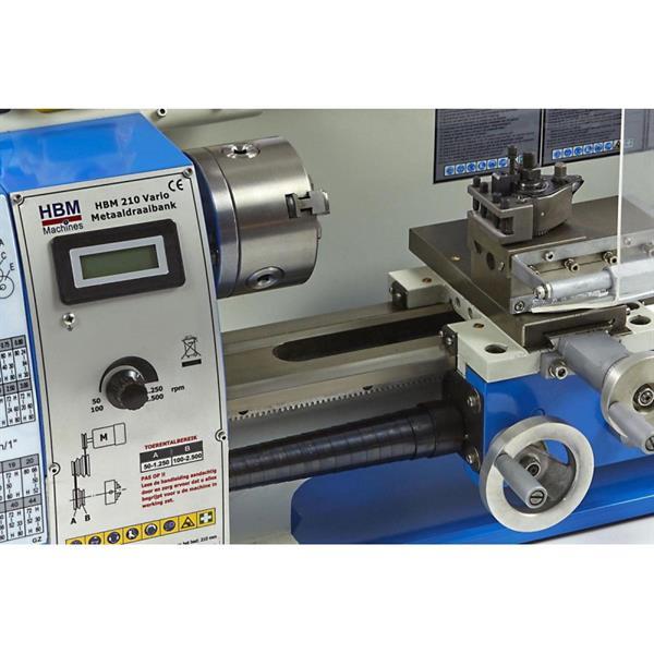 Grote foto rubenco 210 vario metaaldraaibank met a0 snelwisselhouder doe het zelf en verbouw ijzerwaren en bevestigingsmiddelen