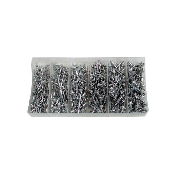 BESTYCHAO 50 stuks grote flens aluminium blindklinknagels met grote flens 4,8 mm x 20 mm, zwarte pop-klinknagels voor doe-het-zelf, metalen buis, plaatmontage