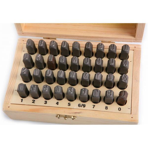 Grote foto 8 mm slagletters slagcijfers doe het zelf en verbouw gereedschappen en machines