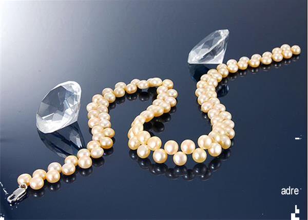 Grote foto no 275 parelcollier met echte parels 50 cm sieraden tassen en uiterlijk kettingen
