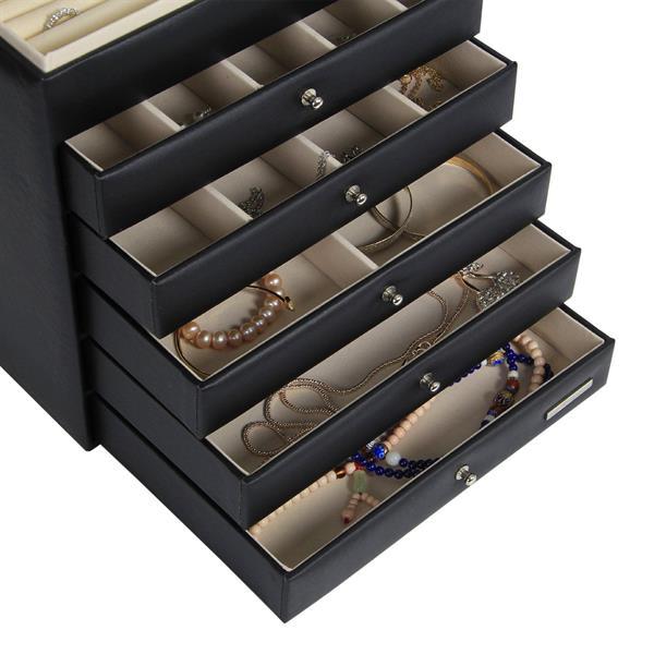 Grote foto sieradenkist met ge ntegreerde spiegel huis en inrichting woningdecoratie