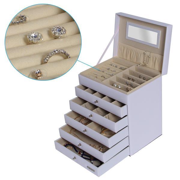 Grote foto sieradenkist met ge ntegreerde spiegel huis en inrichting woningdecoratie