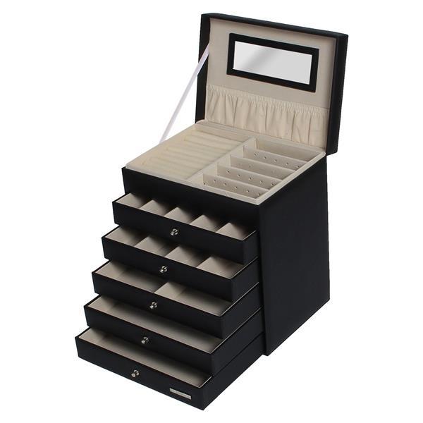 Grote foto sieradenkist met ge ntegreerde spiegel huis en inrichting woningdecoratie