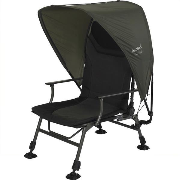 Grote foto zonbescherming voor hengelstoel karperstoel tuin en terras tuinmeubelen