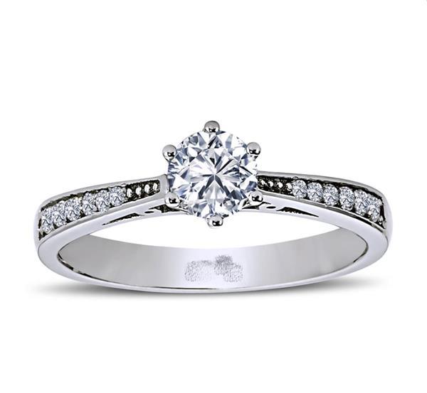 Grote foto solitaire ring aanzoeksring verlovingsring sieraden tassen en uiterlijk ringen voor haar