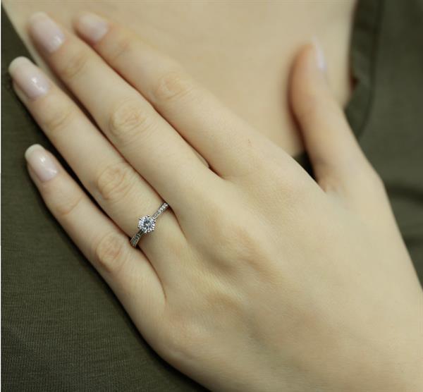 Grote foto solitaire ring aanzoeksring verlovingsring sieraden tassen en uiterlijk ringen voor haar