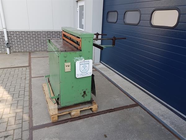 Grote foto jorg compactschaar type 4002e 1050x2mm 400v knipbank plaatschaar doe het zelf en verbouw gereedschappen en machines