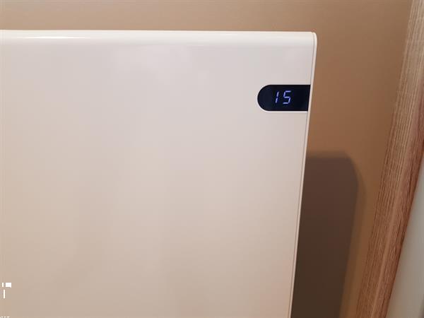 Grote foto adax neo basic s5 radiator elektrisch programmeerbaar design wit 230v huis en inrichting kachels en openhaarden