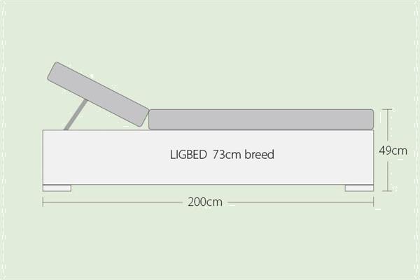Grote foto design lounge ligbed verstelbaar zwart wicker tuin en terras tuinmeubelen