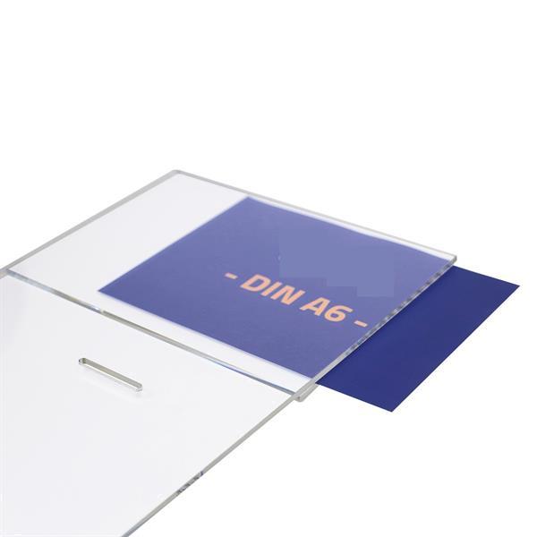 Grote foto donatiebox donatiebus collectebox met insteek voor a5 huis en inrichting overige huis en inrichting