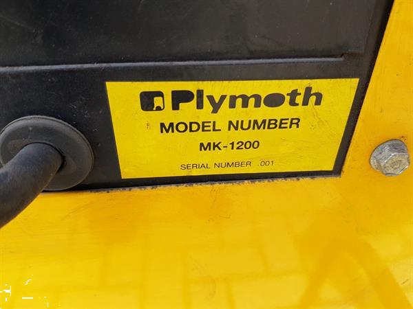 Grote foto plymoth plymovent mk 1200 mobiele afzuiger 230v doe het zelf en verbouw lasapparaten