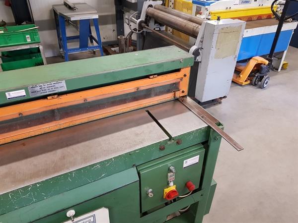 Grote foto jorg compactschaar 4022 cap.1250x2mm knipschaar knipbank plaatschaar guillotine doe het zelf en verbouw gereedschappen en machines