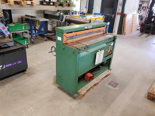 Grote foto jorg compactschaar 4022 cap.1250x2mm knipschaar knipbank plaatschaar guillotine doe het zelf en verbouw gereedschappen en machines