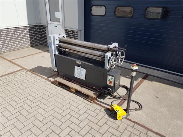 Grote foto elektrische wals 1300x4 5mm walsen buigen voetpedaal l r compact doe het zelf en verbouw gereedschappen en machines