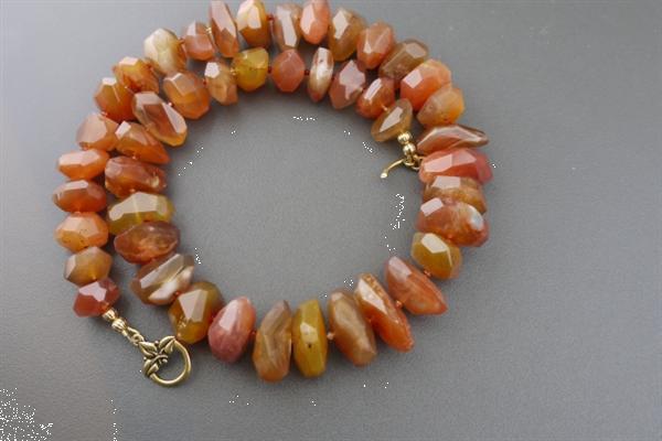 Grote foto collier oorhanger set van kornalijn sieraden tassen en uiterlijk kettingen