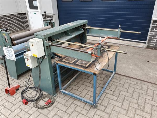 Grote foto afwikkelmachine afrolmachine coilmacine 1000x1 5mm lengte afslag doe het zelf en verbouw gereedschappen en machines