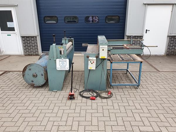 Grote foto afwikkelmachine afrolmachine coilmacine 1000x1 5mm lengte afslag doe het zelf en verbouw gereedschappen en machines