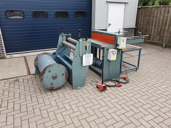 Grote foto afwikkelmachine afrolmachine coilmacine 1000x1 5mm lengte afslag doe het zelf en verbouw gereedschappen en machines