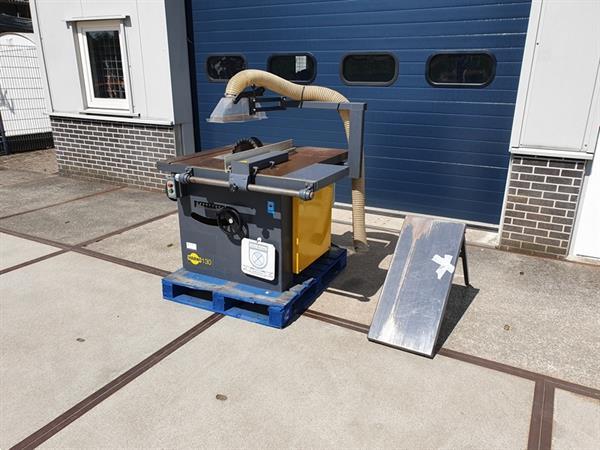 Grote foto harwi 130 7 5kw geremd schulpzaag tafel cirkelzaag bj 2007 zaagmachine voor hout doe het zelf en verbouw zaagmachines