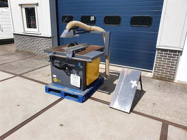 Grote foto harwi 130 7 5kw geremd schulpzaag tafel cirkelzaag bj 2007 zaagmachine voor hout doe het zelf en verbouw zaagmachines