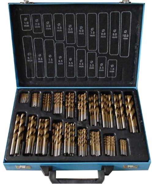 Grote foto borenset 170dlg titanium metalen of abs koffer. doe het zelf en verbouw handgereedschap
