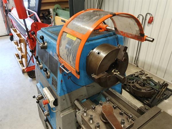 Grote foto meuser draaibank lathe 2m doorlaat 70mm met beveiliging doe het zelf en verbouw gereedschappen en machines