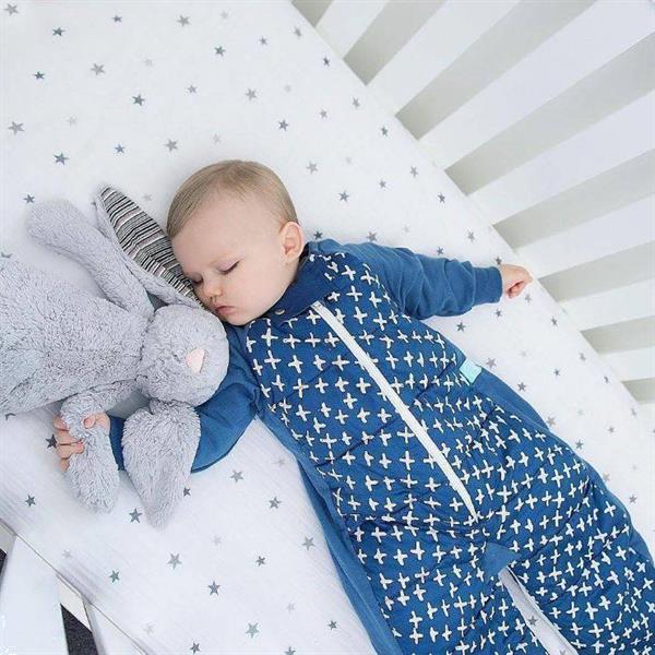 Grote foto sleepsuit organic cotton navy cross jersey winter 3.5 to kinderen en baby overige
