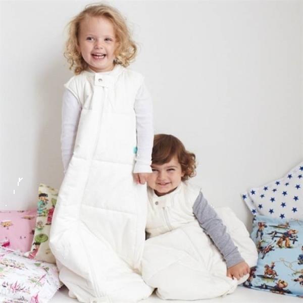 Grote foto organic cotton quilted slaapzak natural stars 3.5 tog kinderen en baby overige