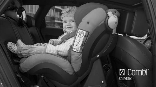 Grote foto izi combi x4 isofix autostoel groep 0 1 black cab kinderen en baby autostoeltjes