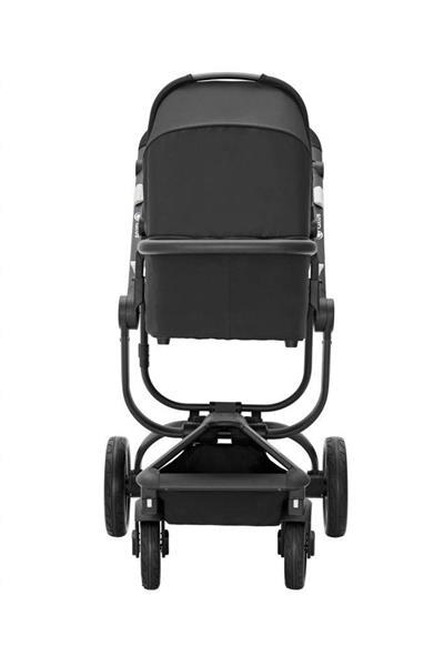 Grote foto spider de ideale all terrain wagen zwart zwart frame kinderen en baby kinderwagens