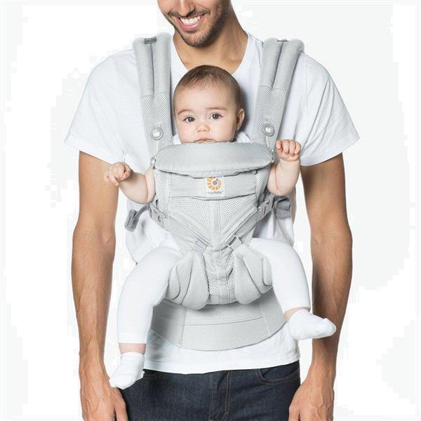 Grote foto babycarrier omni 360 cool air mesh pearl grey kinderen en baby overige babyartikelen