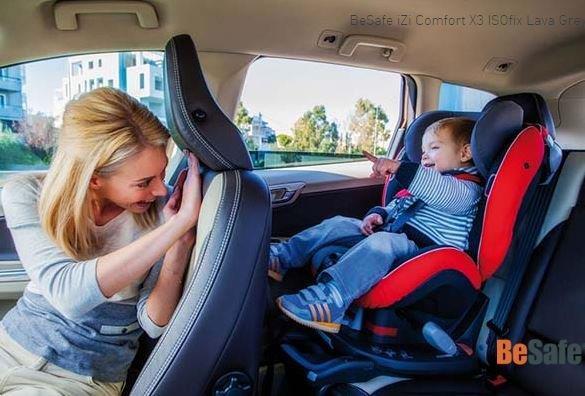 Grote foto izi comfort x3 autostoel groep 1 black cab kinderen en baby autostoeltjes