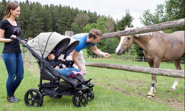 Grote foto twin trail premium line tweelingwagen kinderen en baby kinderwagens