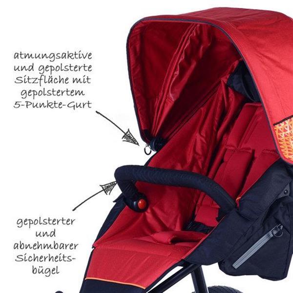 Grote foto joggster sport tango red kinderen en baby kinderwagens