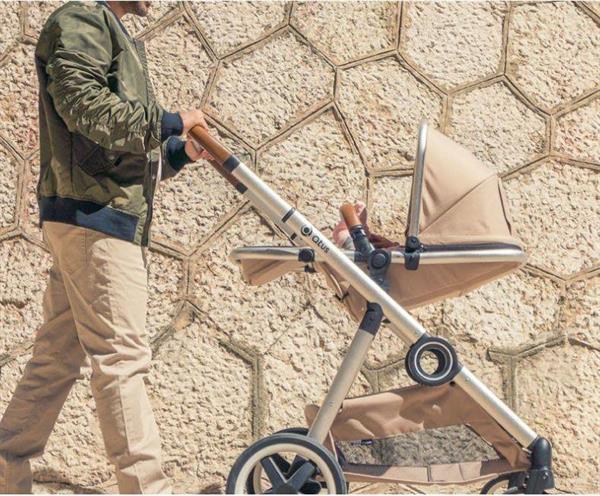 Grote foto duetpro kinderwagen voor 1 of 2 kinderen beige kinderen en baby kinderwagens