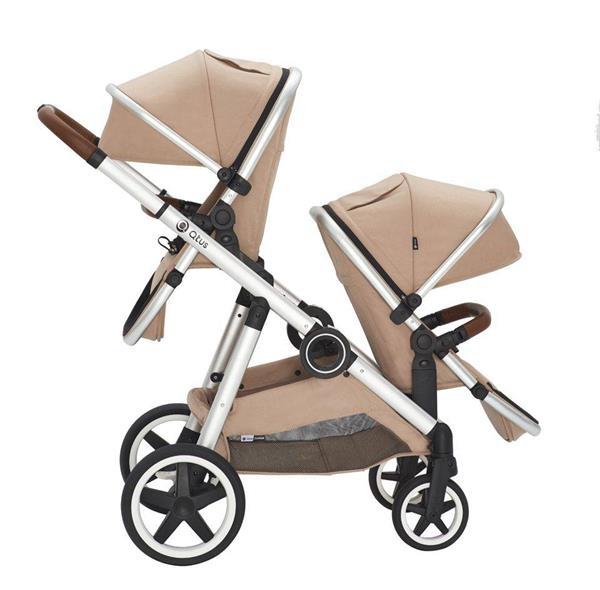 Grote foto duetpro kinderwagen voor 1 of 2 kinderen beige kinderen en baby kinderwagens