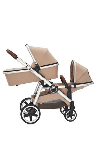 Grote foto duetpro kinderwagen voor 1 of 2 kinderen beige kinderen en baby kinderwagens