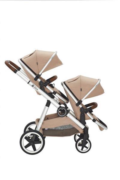 Grote foto duetpro kinderwagen voor 1 of 2 kinderen beige kinderen en baby kinderwagens