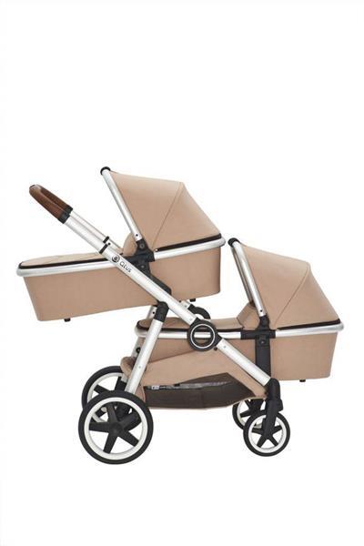 Grote foto duetpro kinderwagen voor 1 of 2 kinderen beige kinderen en baby kinderwagens