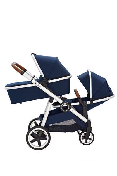 Grote foto duetpro kinderwagen voor 1 of 2 kinderen blauw kinderen en baby kinderwagens