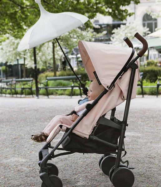 Grote foto stockholm standenbuggy powder pink kinderen en baby kinderwagens