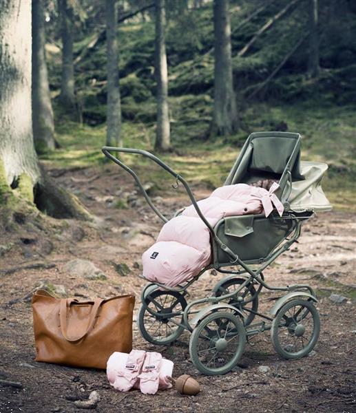 Grote foto zeer luxe voetenzak powder pink kinderen en baby overige