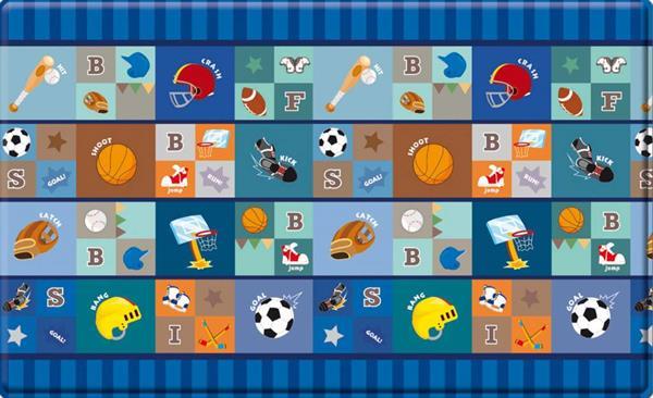 Grote foto speeltapijt speelkleed star player m kinderen en baby babyspeelgoed
