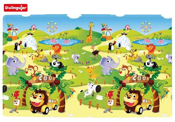 Grote foto speeltapijt speelkleed zoo dierentuin m kinderen en baby babyspeelgoed