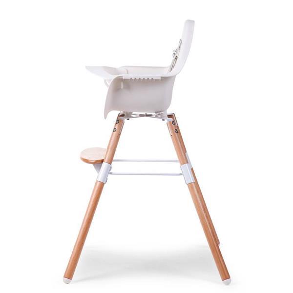 Grote foto evolu high chair kinderstoel 2 in 1. naturel wit kinderen en baby kinderstoelen