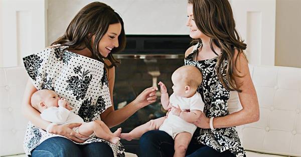 Grote foto borstvoedingsdoek swayze beauty en gezondheid baby en peuter verzorging
