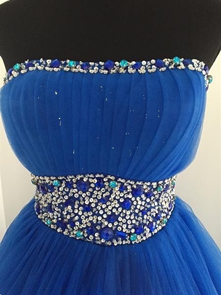Grote foto opruiming royalblauwe sissi jurk mt 32 t m 40 kleding dames trouwkleding