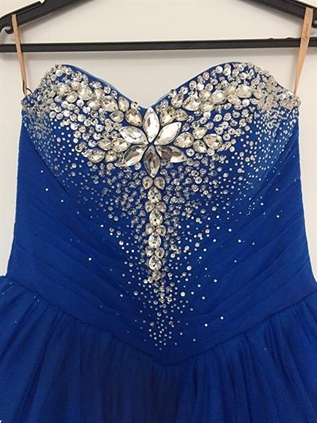 Grote foto royalblauwe trouwjurk maat 32 t m 42 kleding dames trouwkleding